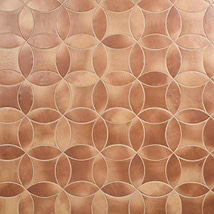 Raval Canyon Terracotta 3x8 Petal and 6x6 Kite Matte Porcelain Tile