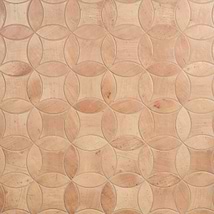 Raval Peach Terracotta 3x8 Petal and 6x6 Kite Matte Porcelain Tile