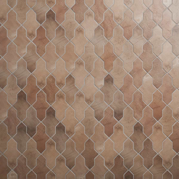 Parma Cruz Cotto Brown 5x8 Terracotta Look Matte Porcelain Tile