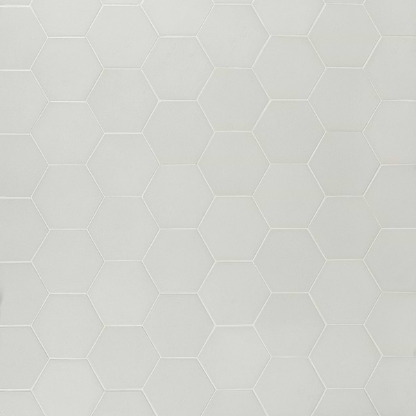 Cavallo Swiss Coffee Beige 7" Hexagon Glossy Porcelain Tile
