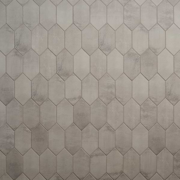 Morocco Dove Gray 4x8 Picket Matte Porcelain Tile