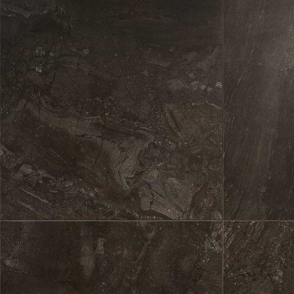 Santo Charcoal Black 36x36 Matte Porcelain Tile