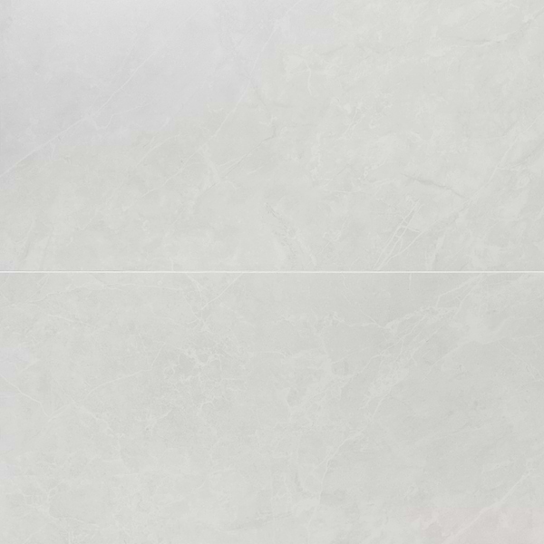 Boscato Cream White 24x48 Marble Look Matte Porcelain Tile