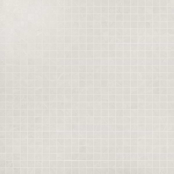 Boscato Cream White 2x2 Marble Look Matte Porcelain Mosaic Tile