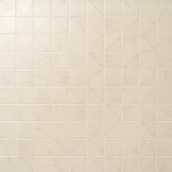 Stacy Garcia Valenova Deco Taupe 5x5 Textured Matte Ceramic Tile