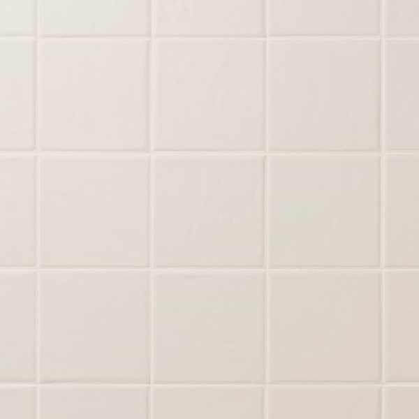 Stacy Garcia Valenova White 5x5 Matte Ceramic Tile