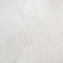 Lumar Apuano Oro White 24x48 Marble Look Matte Porcelain Tile