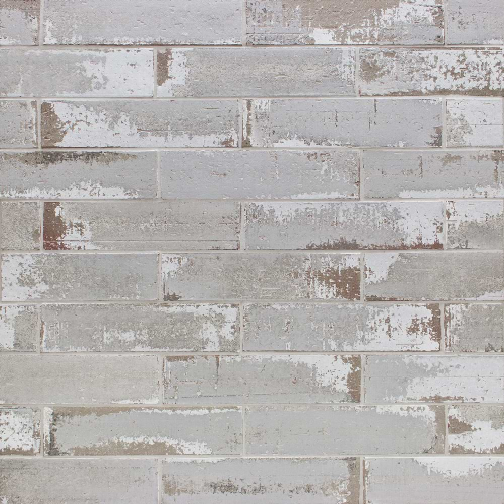 Urban Brick Loft Gray 3x10 Matte Clay Brick Tile