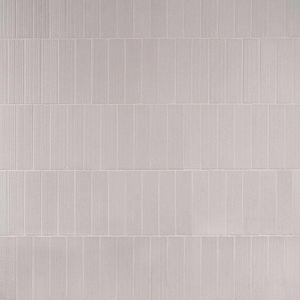 Charlotte Silver Gray 3x10 Textured Matte Ceramic Subway Tile