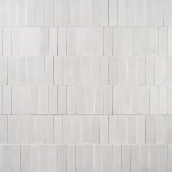 Color One Mist Gray 2x8 Matte Cement Tile