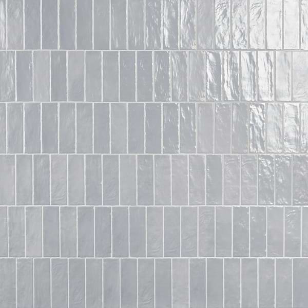Montauk Sky Blue 2x8 Mixed Finish Ceramic Tile