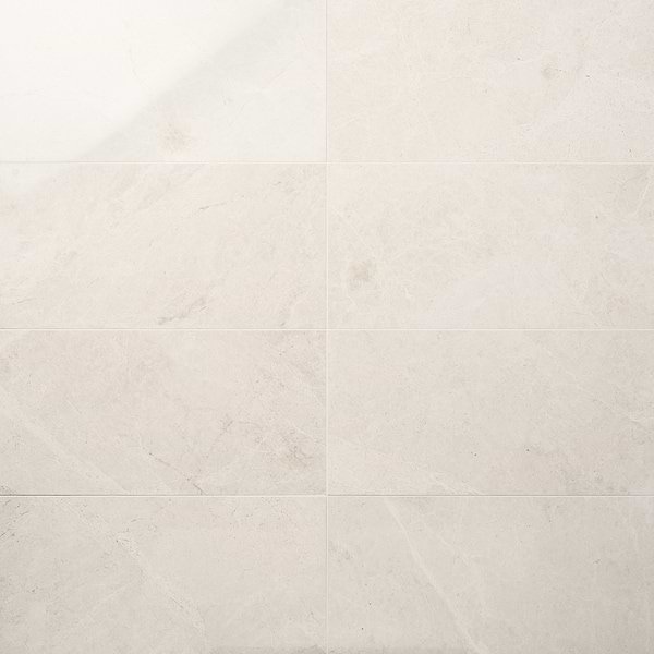 Vanilla Warm White 12x24 Polished Marble Tile