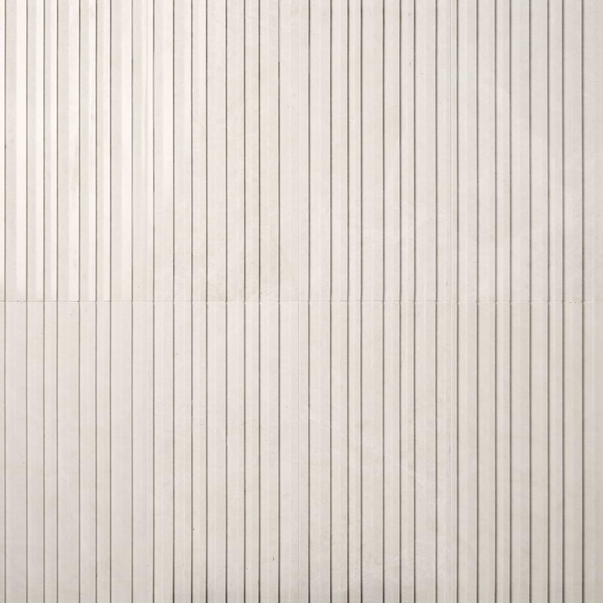 Stonework Barcode Vanilla Warm White 12x24 3D Polished and Honed Marble Tile