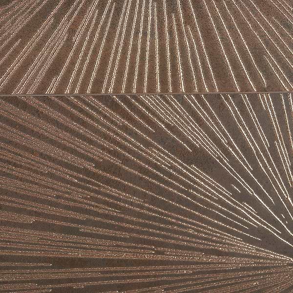 Twilight Copper Alfa 12x48 Metal Look Porcelain Tile 