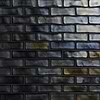 Magico Iridescent Night Black 2x6 Polished Glass Mosaic Tile