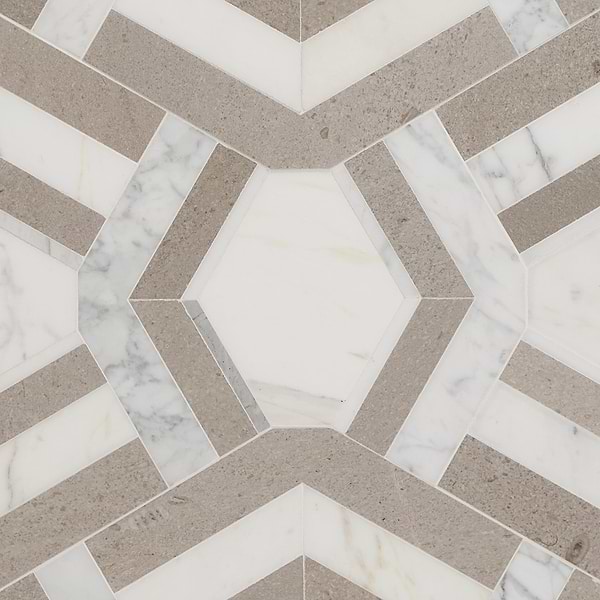 Mezzo Andente Polished Marble Mosaic