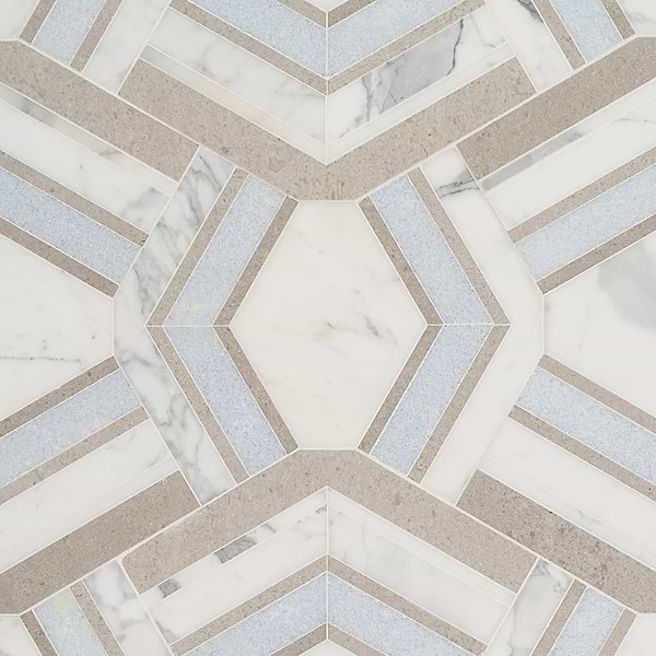 Mezzo Dolce Polished Marble Mosaic