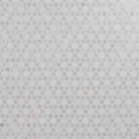 Waterjet Marble + Pearl Tile for Backsplash,Kitchen Floor,Kitchen Wall,Bathroom Floor,Bathroom Wall,Shower Wall