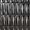 Nabi Harlequin Metallic Gunmetal Gray 2x8 Matte Glass Mosaic Tile