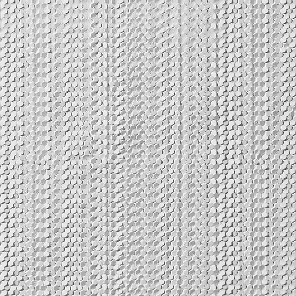 Sound Echo 3D White Resin Mosaic Tile