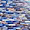 Artwave Cove Blue Iridescent 1x4 Polished Glass Mosaic Tile