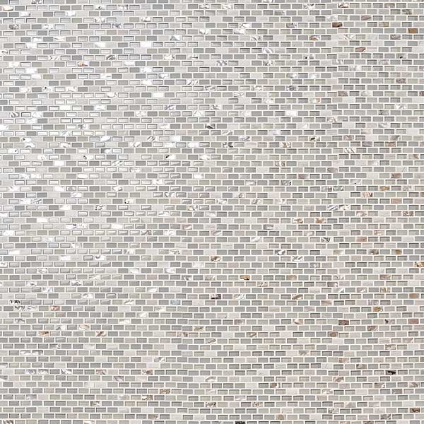 Paragon Calico Beige 1/2x1 Mini Brick Marble & Glass Mosaic Tile