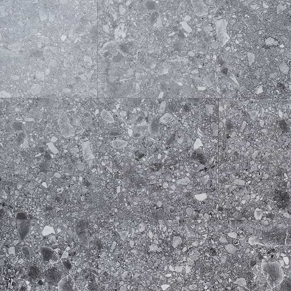 Rizo LVT Charcoal Black 12x24 Glue Down Luxury Vinyl Tile 