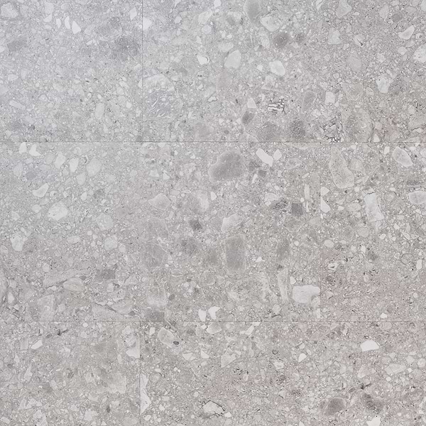 Rizo LVT Earth Gray 12x24 Glue Down Luxury Vinyl Tile 