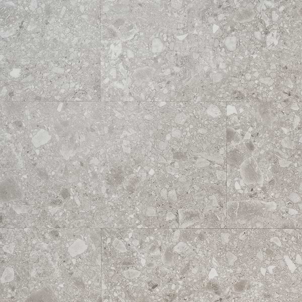 Rizo LVT Gray 12x24 Glue Down Luxury Vinyl Tile 12 mil 