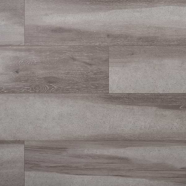 Woodcrete Ash Brown Rigid Core Click 12x48 Luxury Vinyl Tile