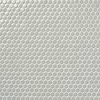 Eden Antiguan Sky Gray Rimmed 1" Hexagon Polished Porcelain Mosaic