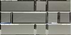 Dark Gray Beveled 4x12 Mirror Tile
