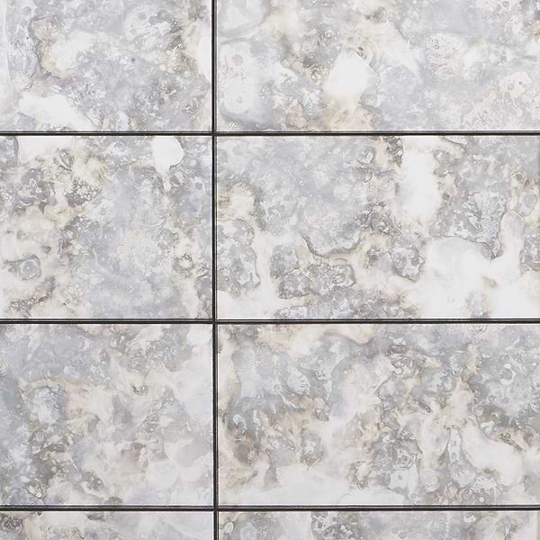 Vilna Antique Mirror Argenta 6x18 Glass Tile