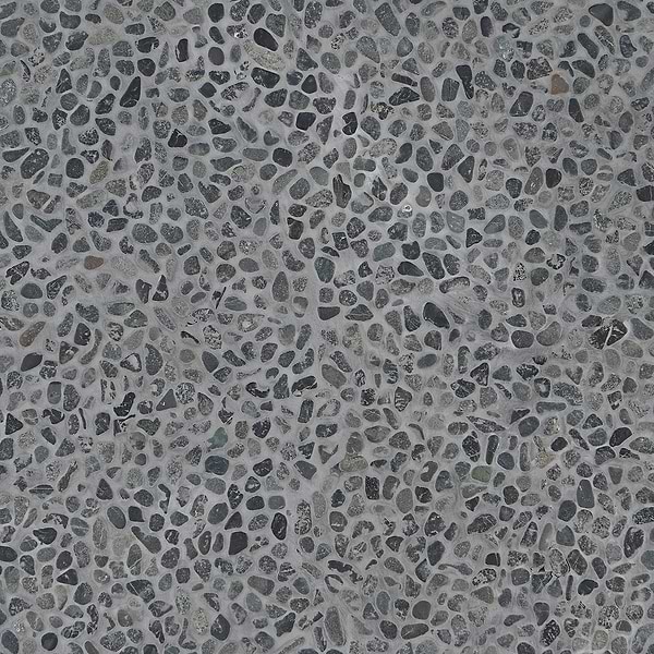 Nature Lava Black Micro Pebble Mosaic
