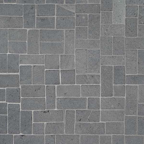Nature Lava Black Antique Pebble Mosaic