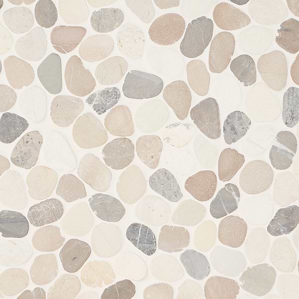 Nature Lombok Round Pebble Mosaic