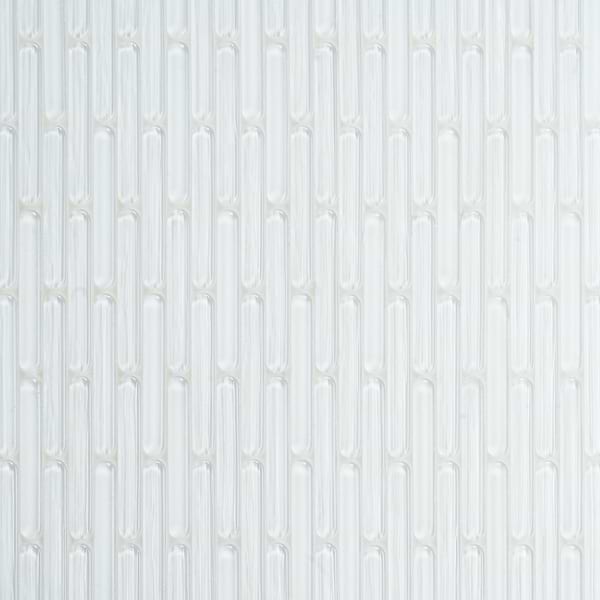 Baltoro Super White Polished Glass Mosaic Wall Tile