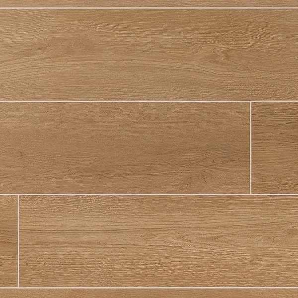 Oaktree Elegant Copper Brown 7x60 XL Wood Look Matte Porcelain Tile