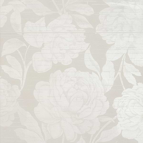 Monet Romance 24x48 Artisan Decor Gray Matte Porcelain Tile