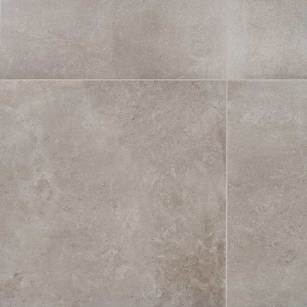 Saint Remy Grigio Gray 3D Textured Veining 36x36 Semi-Polished Porcelain Tile