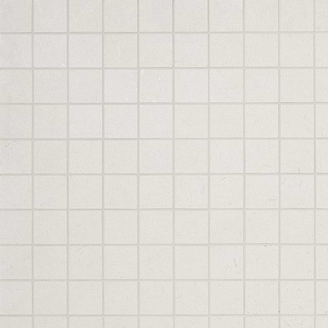 Hikari Chalk White 2x2 Matte Porcelain Mosaic Tile