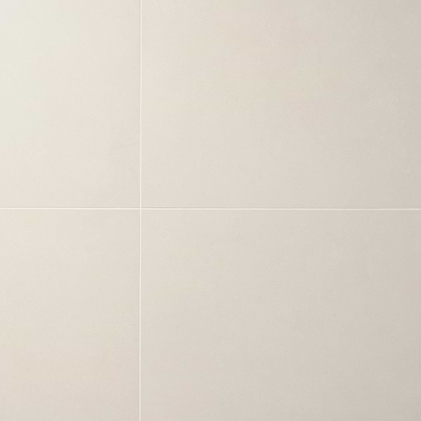 NewTech Bianco White 24x24 Double Loaded Matte Porcelain Tile