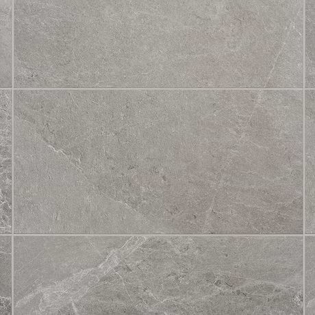ZenTech Silver Gray 12x24 Matte Porcelain Tile