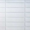 Stacy Garcia ArtBlock Azure Blue 4x16 Fluted Glossy Porcelain Tile