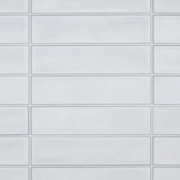 Stacy Garcia ArtBlock Azure Light Blue 4x16 Matte Porcelain Tile