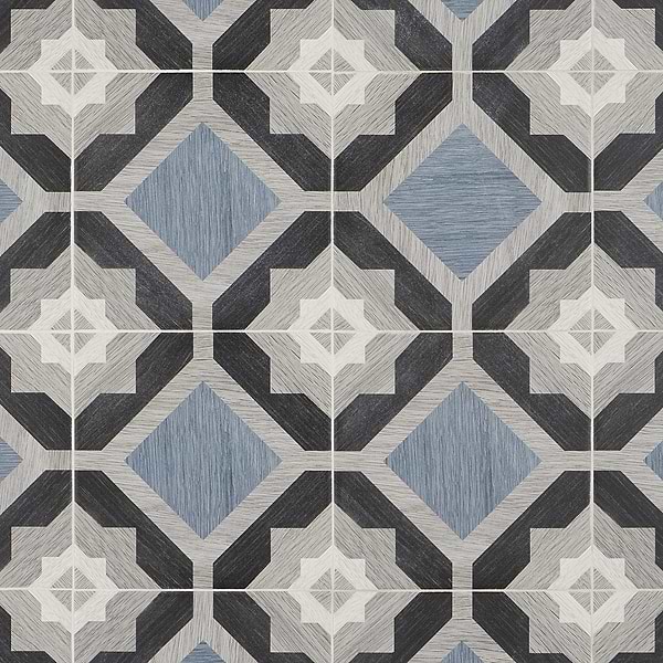 Delancey Starwood Blue 8x8 Matte Porcelain Tile