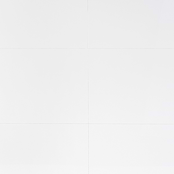 Basic White 12x24 Polished Ceramic Subway Wall Tile