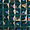 Opaline Teal Green Iridescent 6x6 3D Glossy Glass Tile