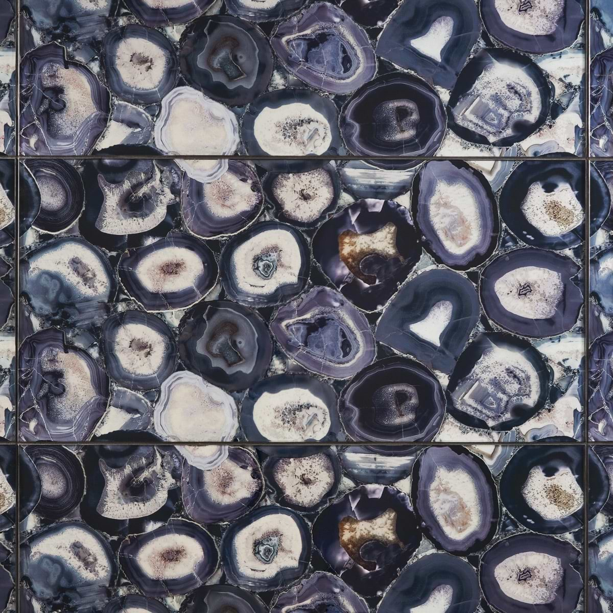 Agate Glass Riviera Blue 18x36 Polished Glass Tile