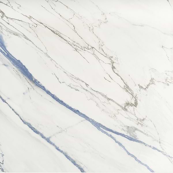 Calacatta Azur 24x24 Matte Porcelain Tile 